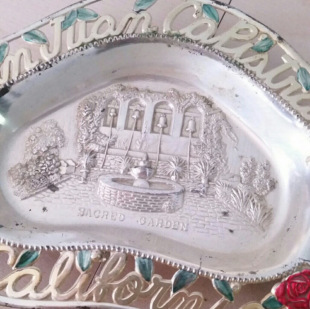 Antique Ashtray San Juan Capistrano California - Picture 2 of 3